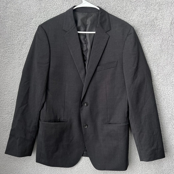 Bonobos Other - Bonobos Blazer Men 40R Black Standard Fit Stretch Wool Blend 2 Button Sport Coat